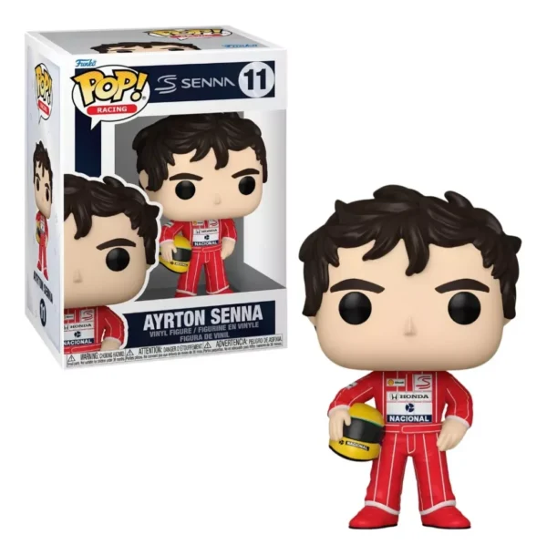 Boneco Ayrton Senna Racing McLaren 11 Funko Pop!