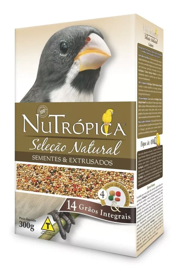 Ração Extrusada - Nutrópica - Seleção Natural Coleiro - 300g