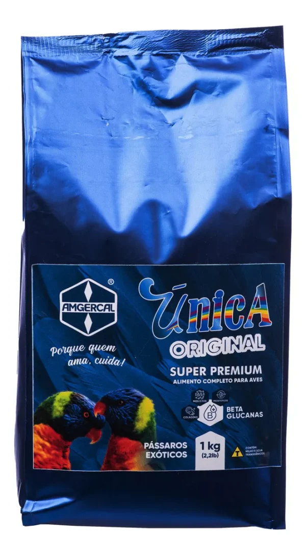 Farinhada Única - Canário Pássaros Silvestres Exóticos - 1kg