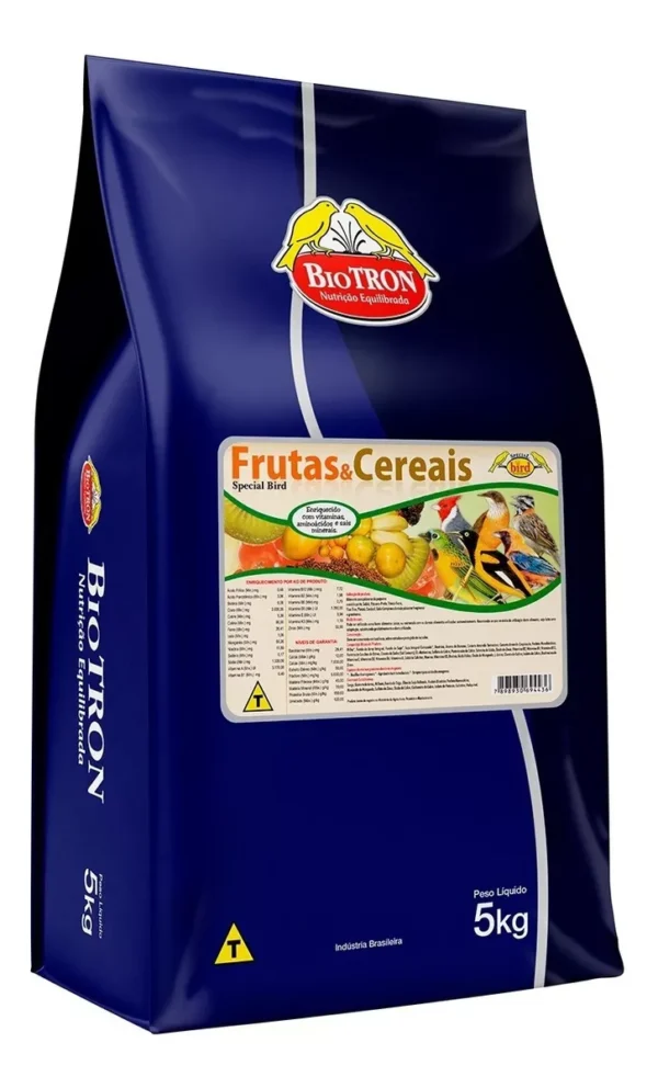 Biotron Special Birds - Frutas E Cereais - 5 Kg