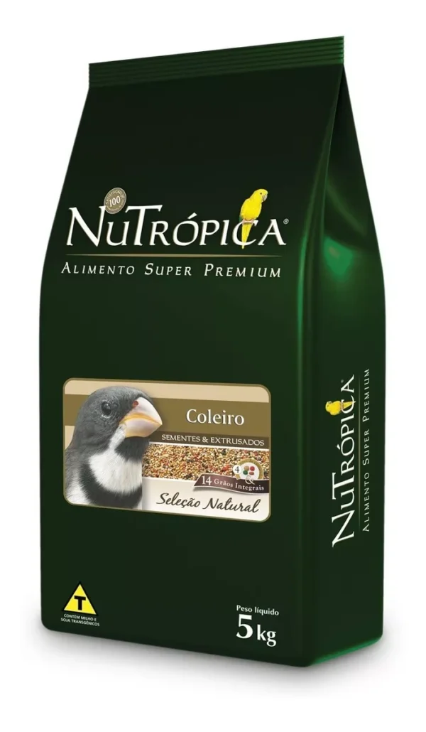 Ração Extrusada Nutrópica - Seleção Natural Coleiro - 5kg