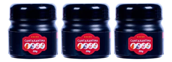 Kit 3 Unidades - Cantaxantina - Carophyll Red - 20g