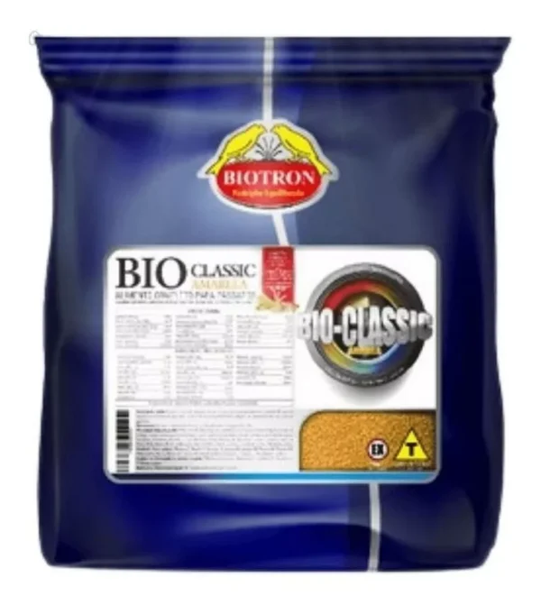 Ração Extrusada Biotron Bio-classic - Amarela - 5 Kg