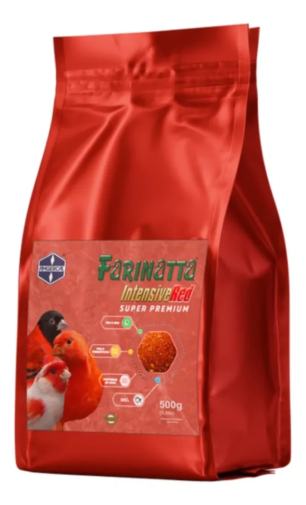 Farinatta Intensive Red - 500g - Canários Vermelhos