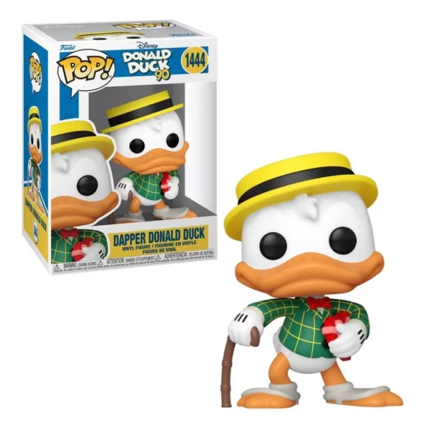 Boneco Pato Donald Elegante Disney De Pato Donald 90 Anos 1444 Funko Pop!