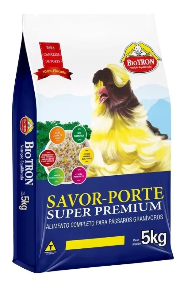 Biotron Farinhada Para Canário Savor Porte 5kg